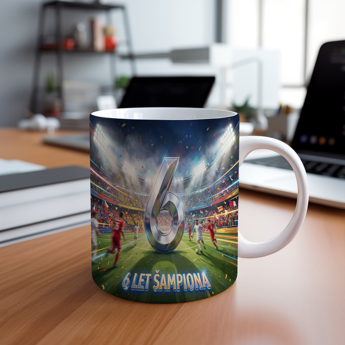 Narozeninový hrnek 6 let – 6 LET ŠAMPIONA