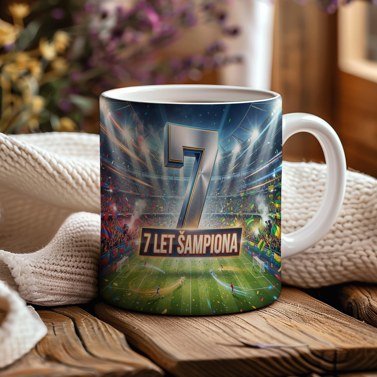 Narozeninový hrnek 7 let – 7 LET ŠAMPIONA