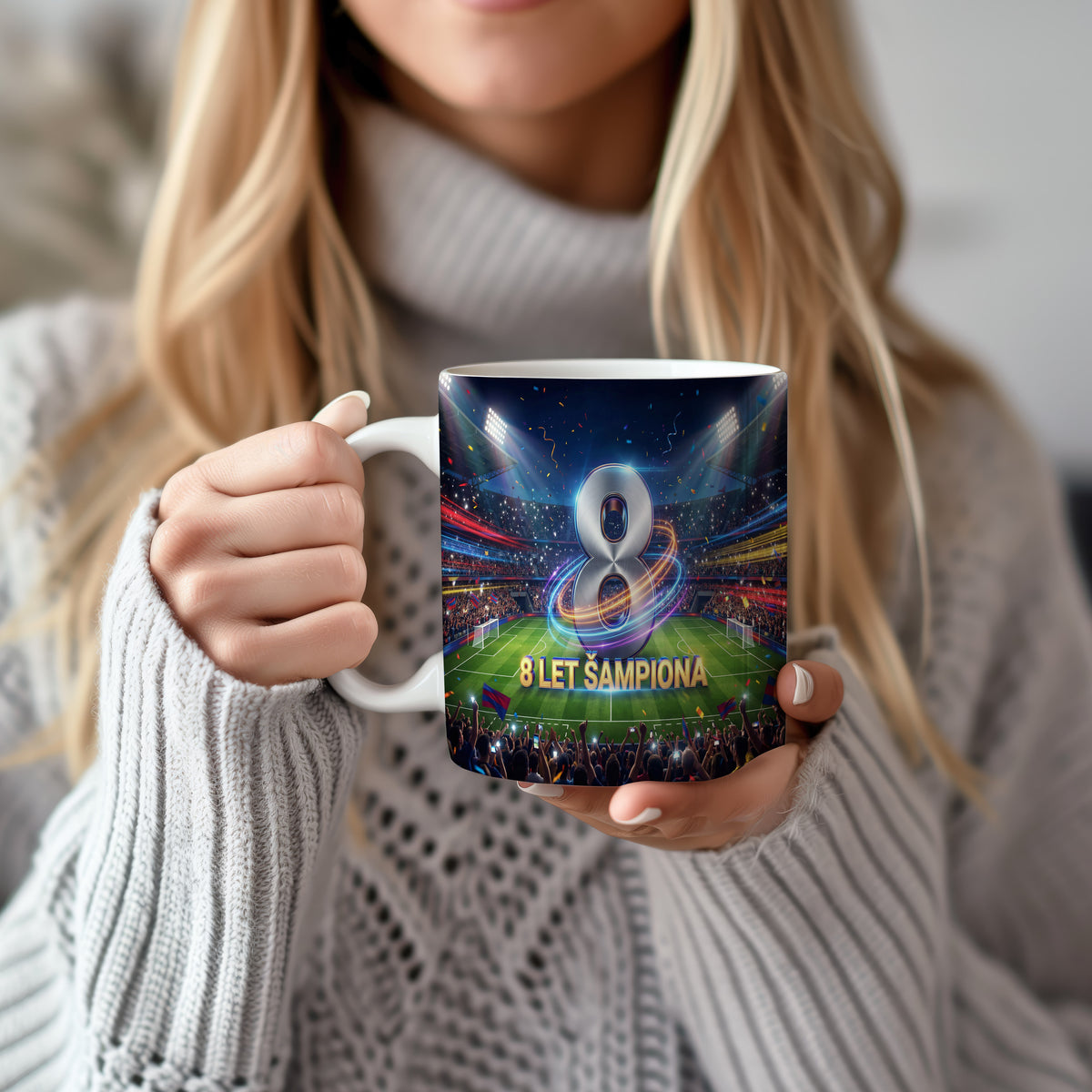 Narozeninový hrnek 8 let – 8 LET ŠAMPIONA