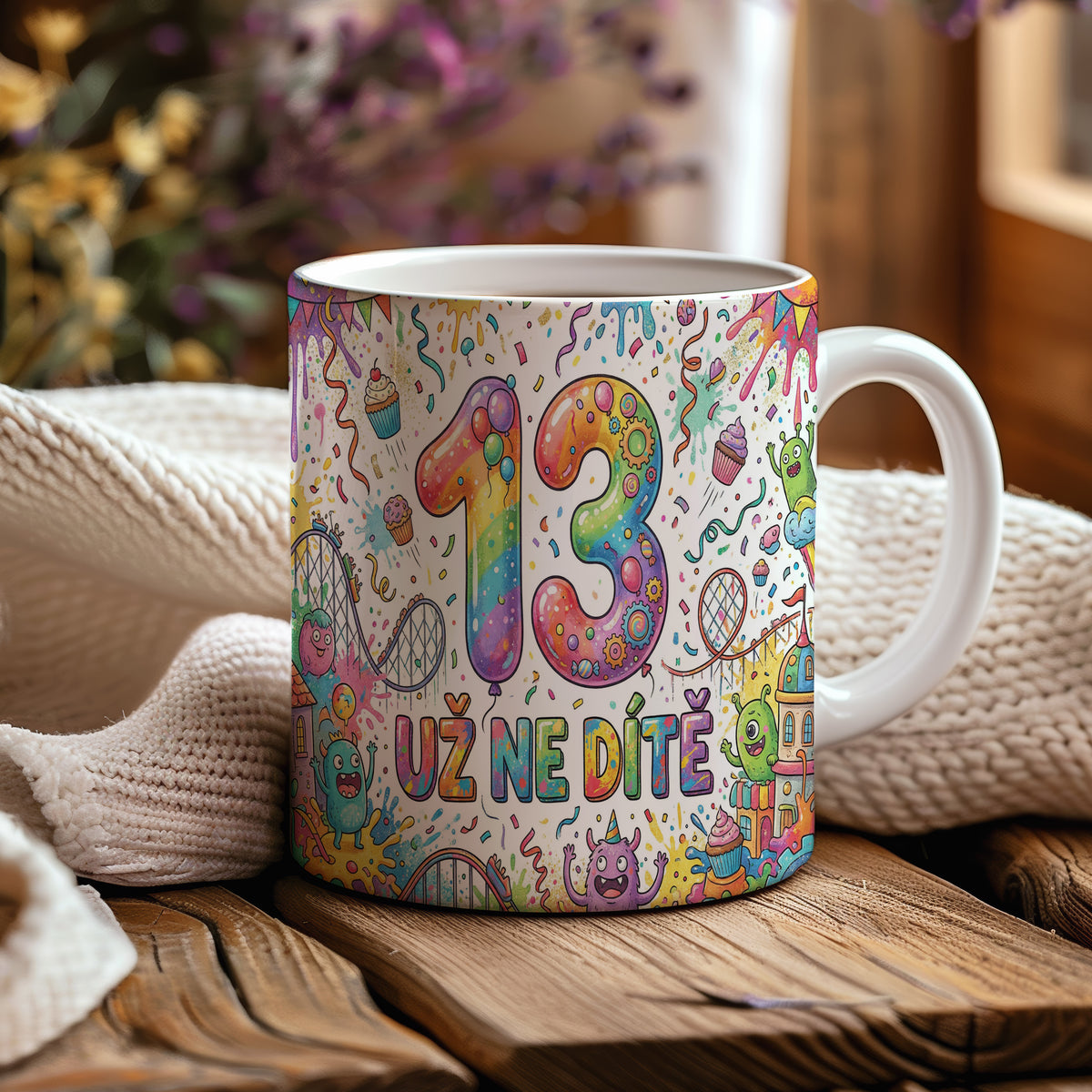 Narozeninový hrnek 13 let – UŽ NE DÍTĚ