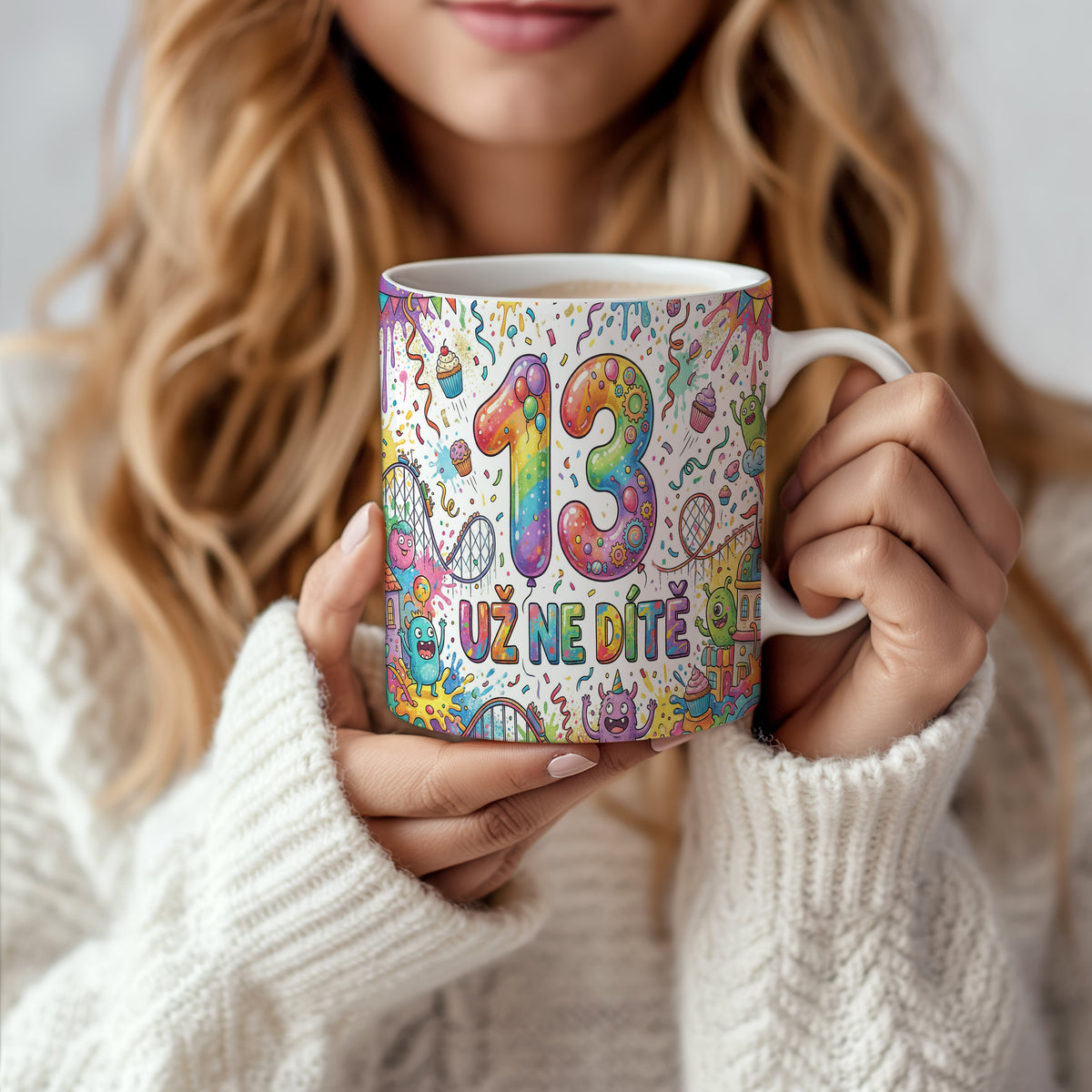 Narozeninový hrnek 13 let – UŽ NE DÍTĚ
