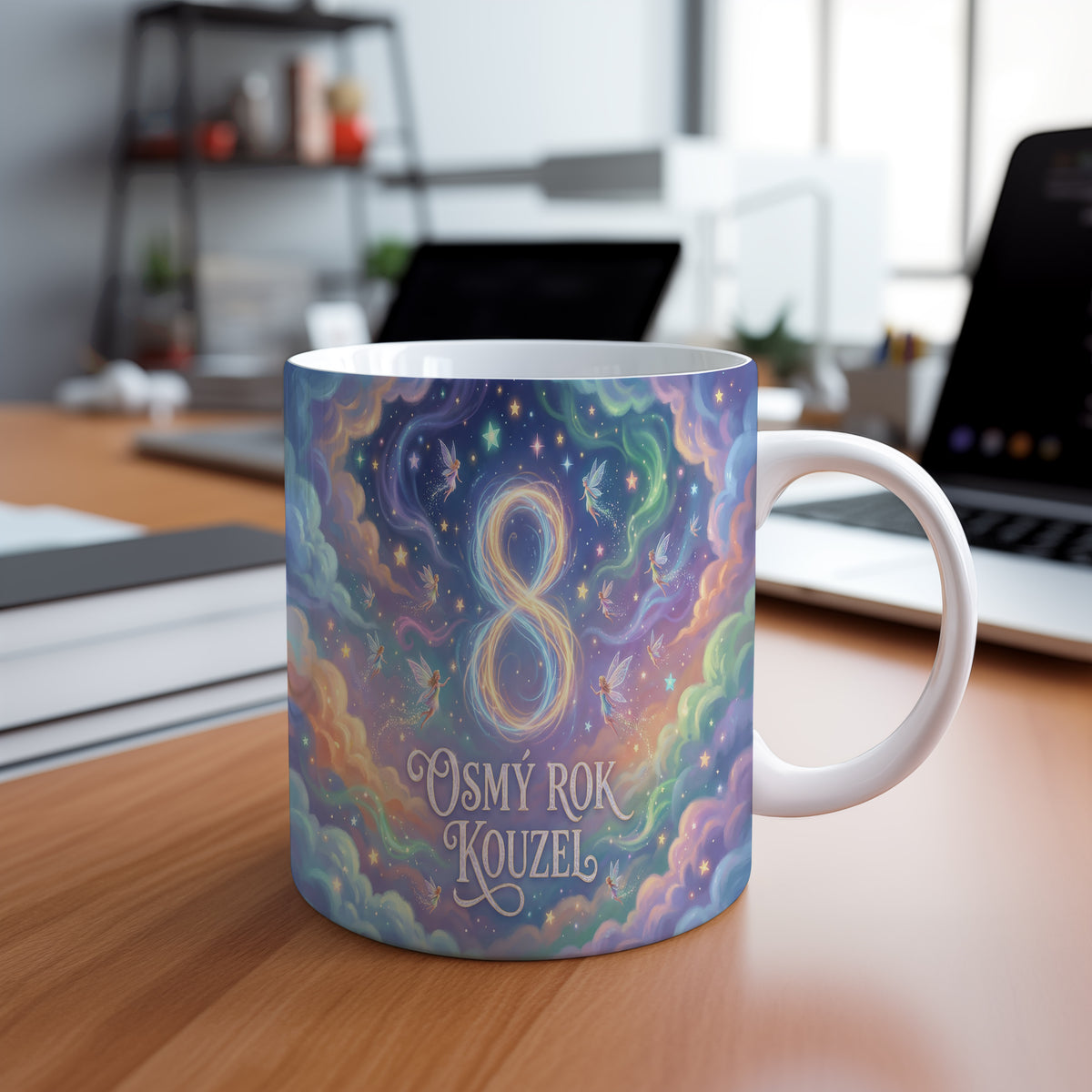 Narozeninový hrnek 8 let – OSMÝ ROK KOUZEL