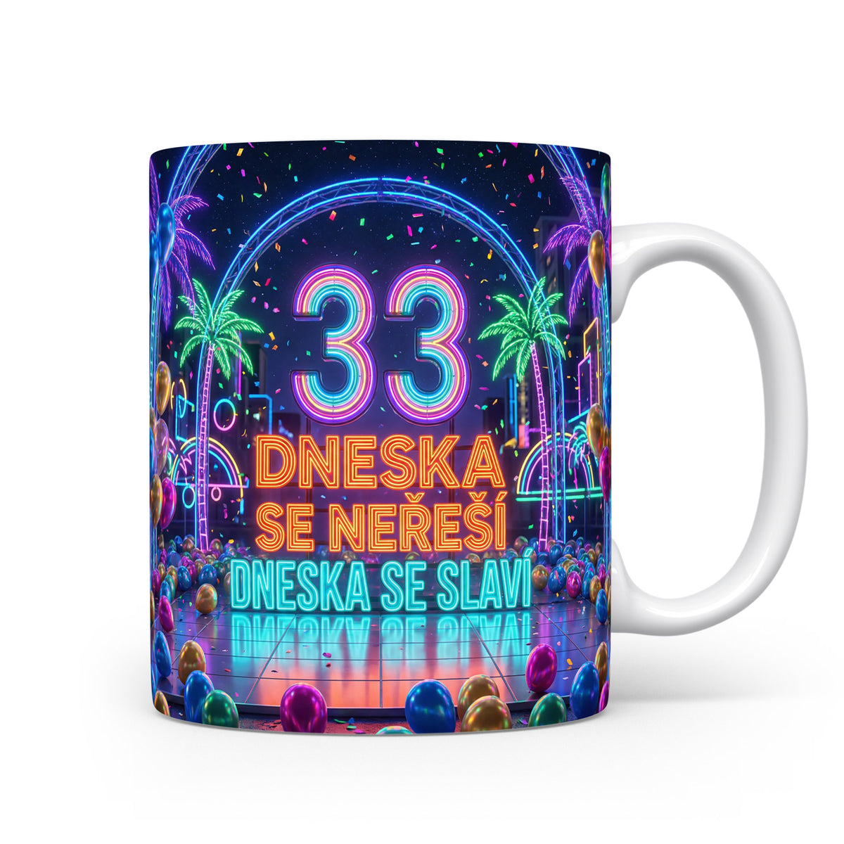 Narozeninový hrnek s číslem 33