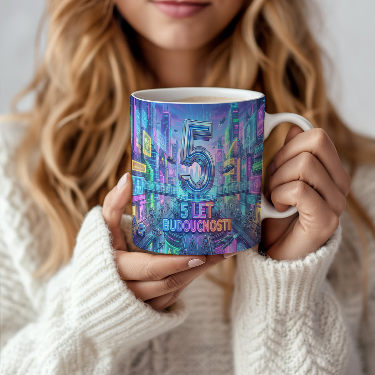 Narozeninový hrnek 5 let – 5 LET BUDOUCNOSTI