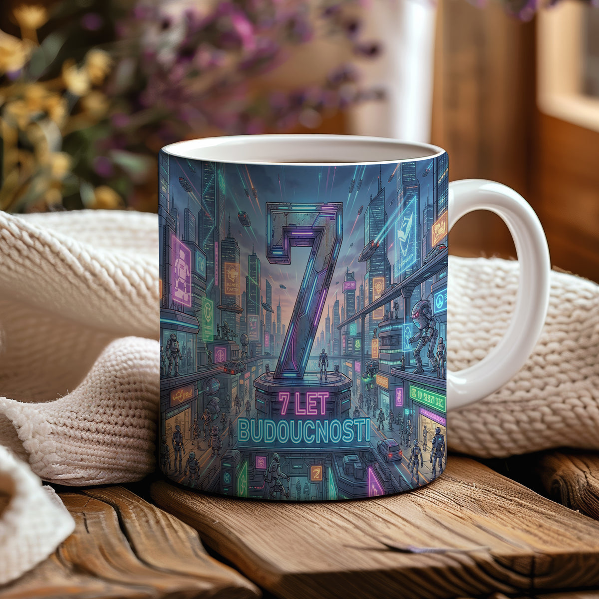 Narozeninový hrnek 7 let – 7 LET BUDOUCNOSTI