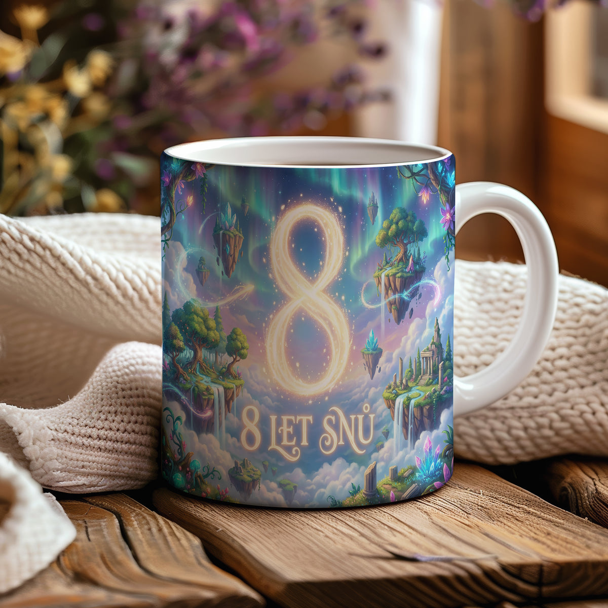 Narozeninový hrnek 8 let – 8 LET SNŮ