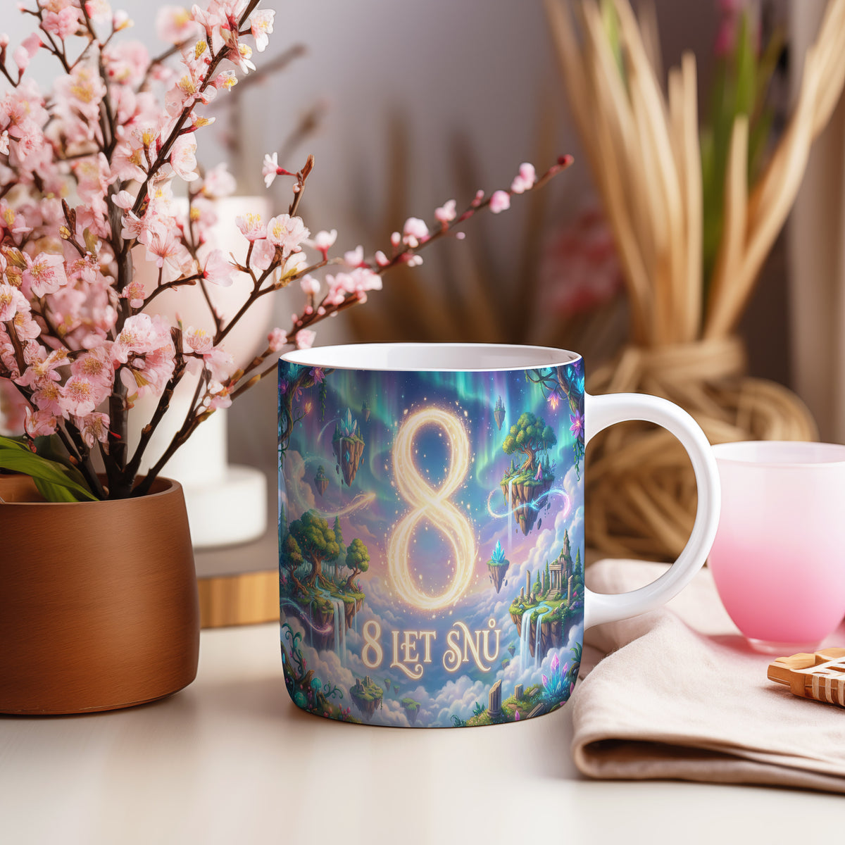 Narozeninový hrnek 8 let – 8 LET SNŮ