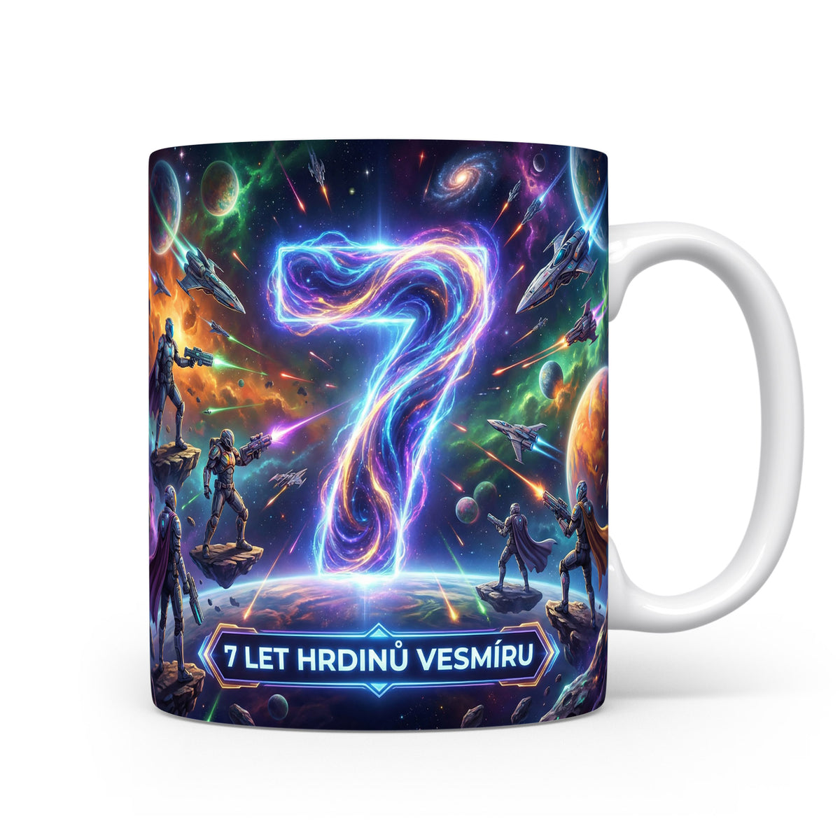 Hrdinové vesmíru hrnek
