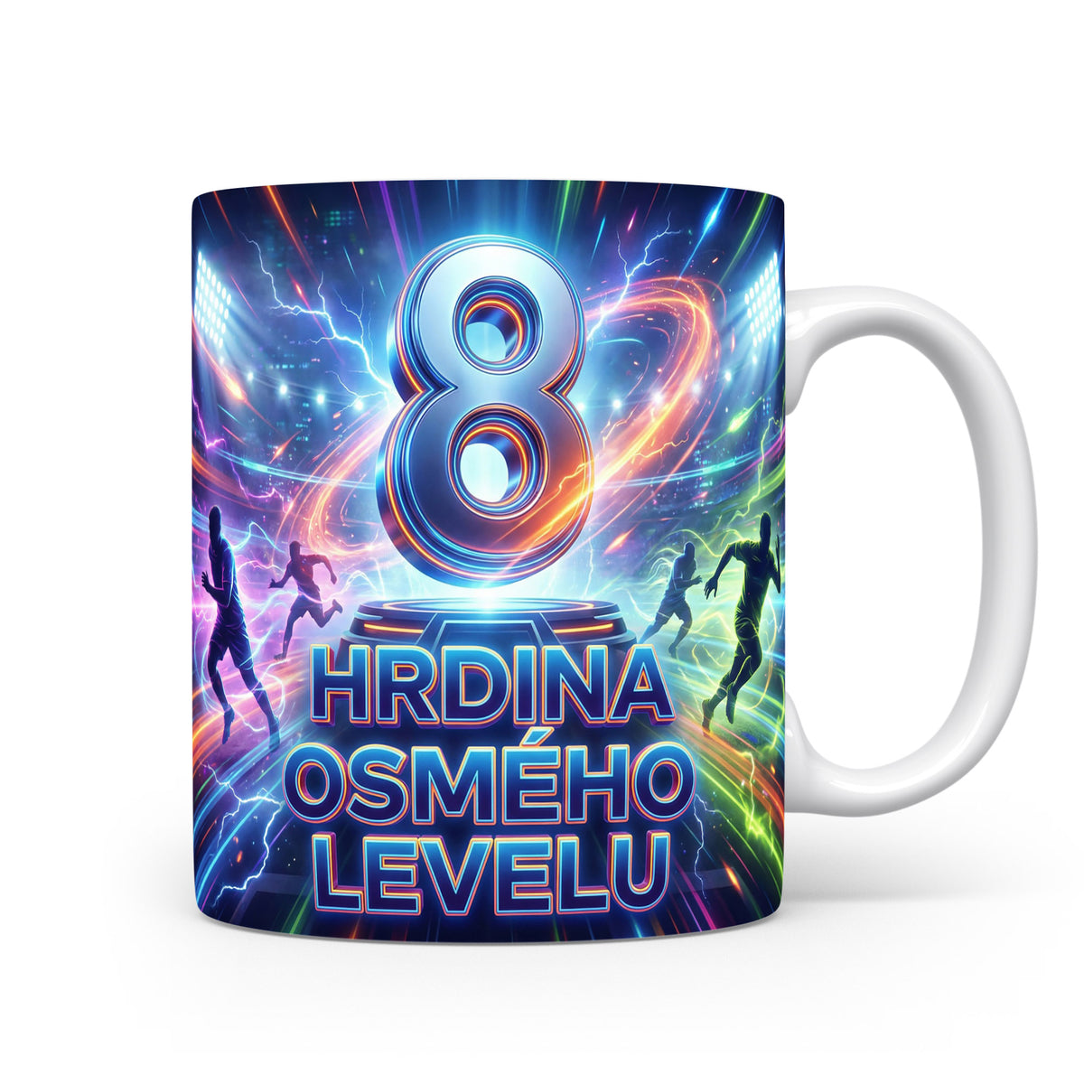 Hrdina osmého levelu hrnek