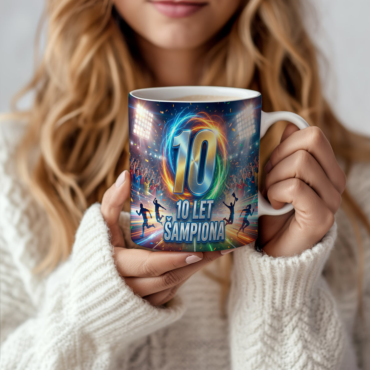 Narozeninový hrnek 10 let – 10 LET ŠAMPIONA