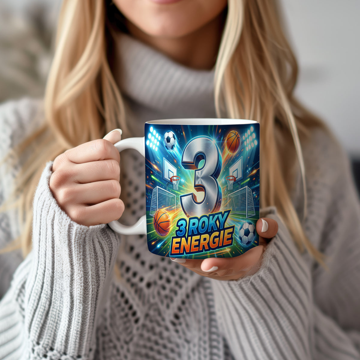 Narozeninový hrnek 3 roky – 3 ROKY ENERGIE