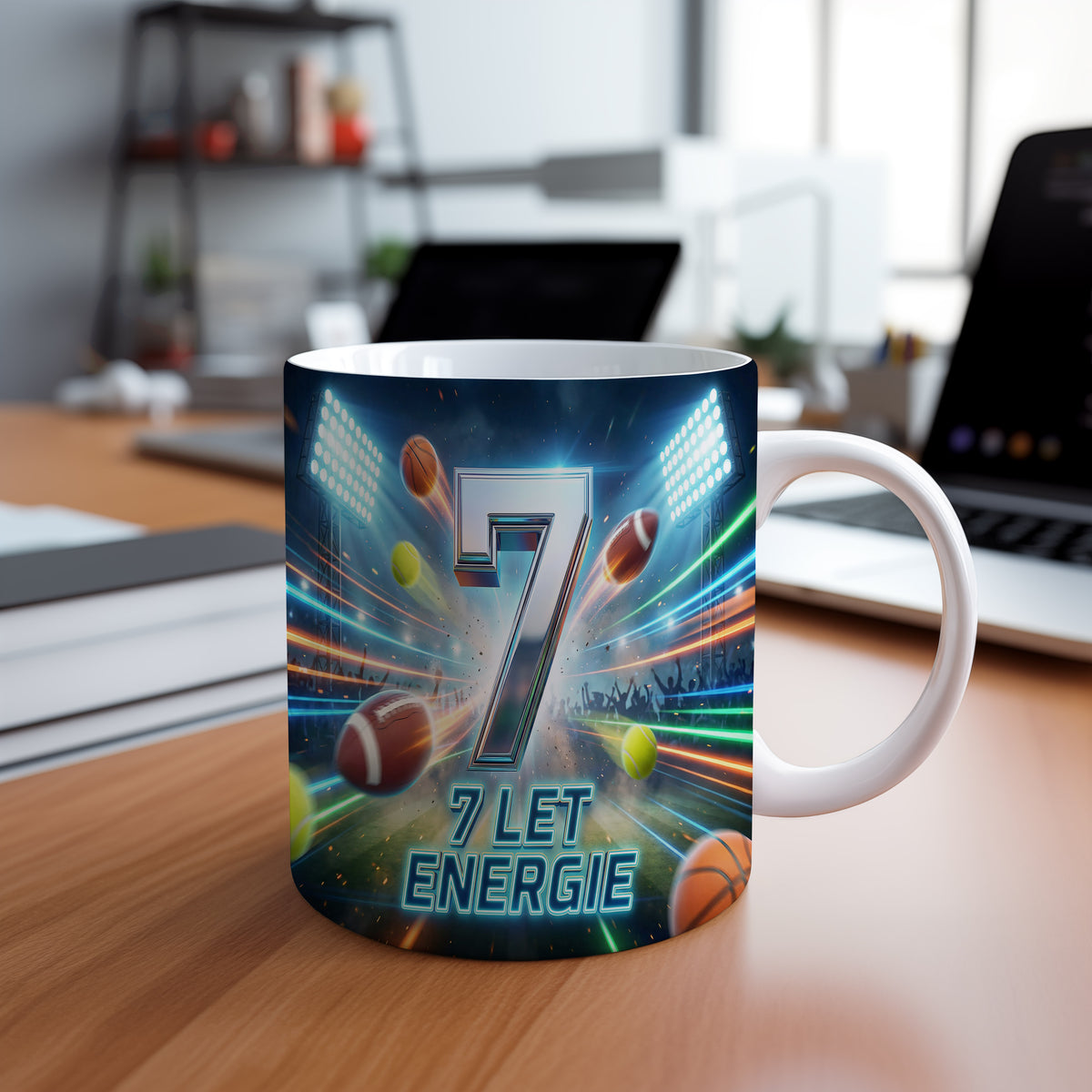 Narozeninový hrnek 7 let – 7 LET ENERGIE