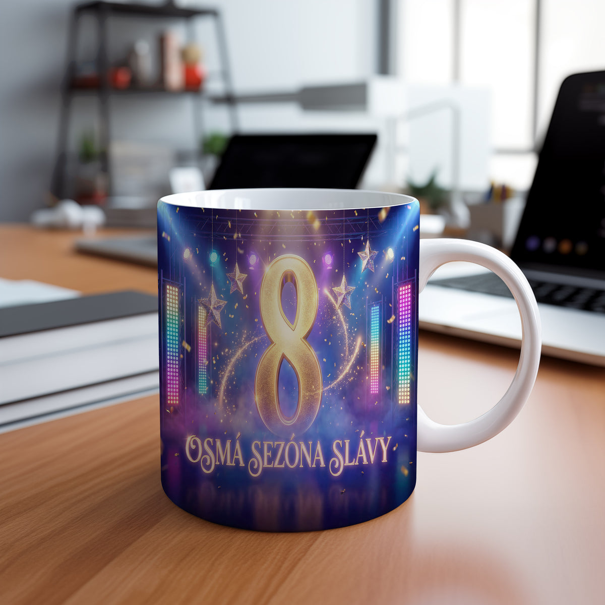Narozeninový hrnek 8 let – OSMÁ SEZÓNA SLÁVY