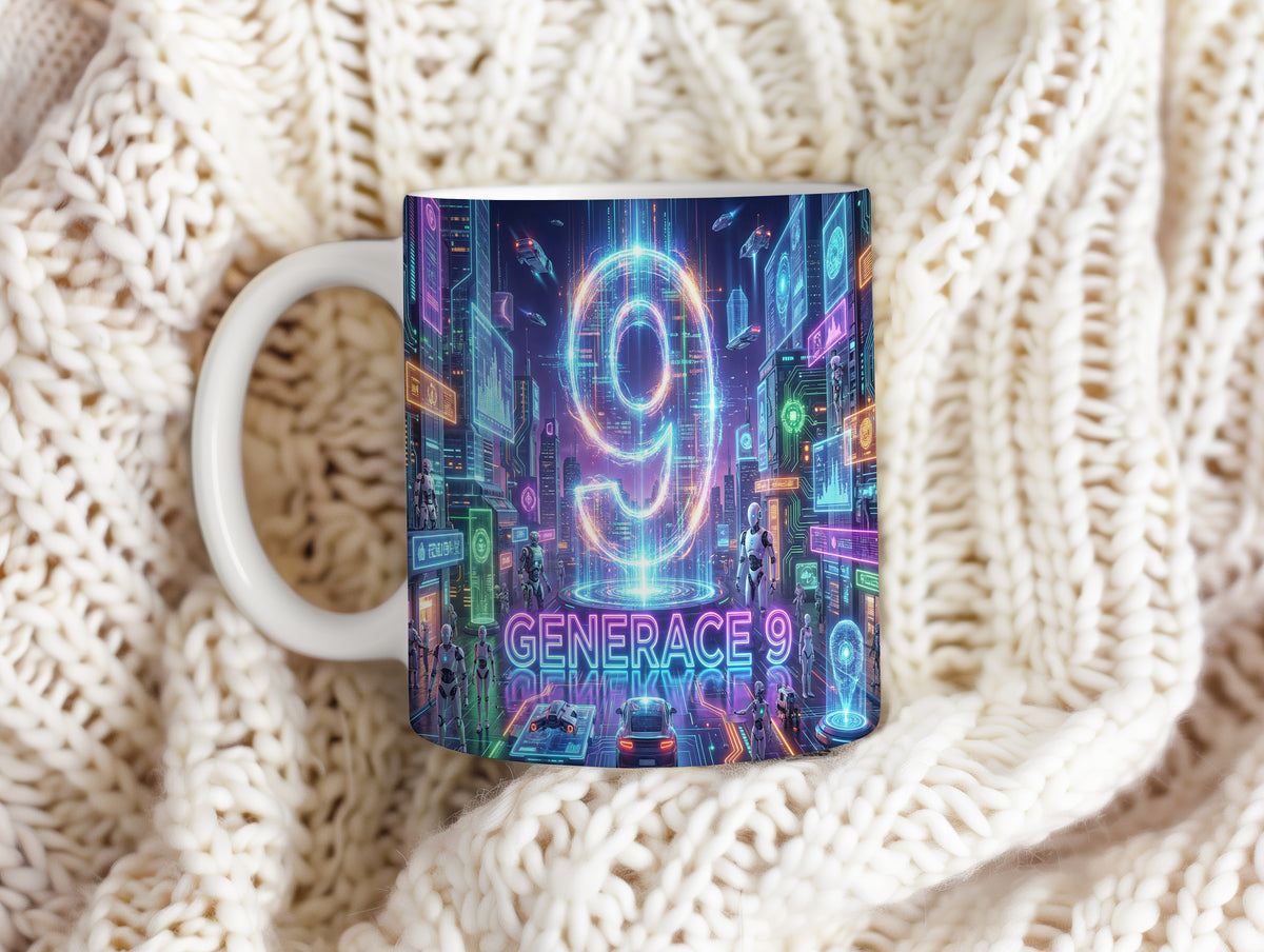 Narozeninový hrnek 9 let – GENERACE 9