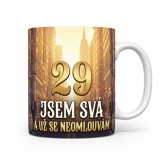 Narozeninový hrnek s číslem 29