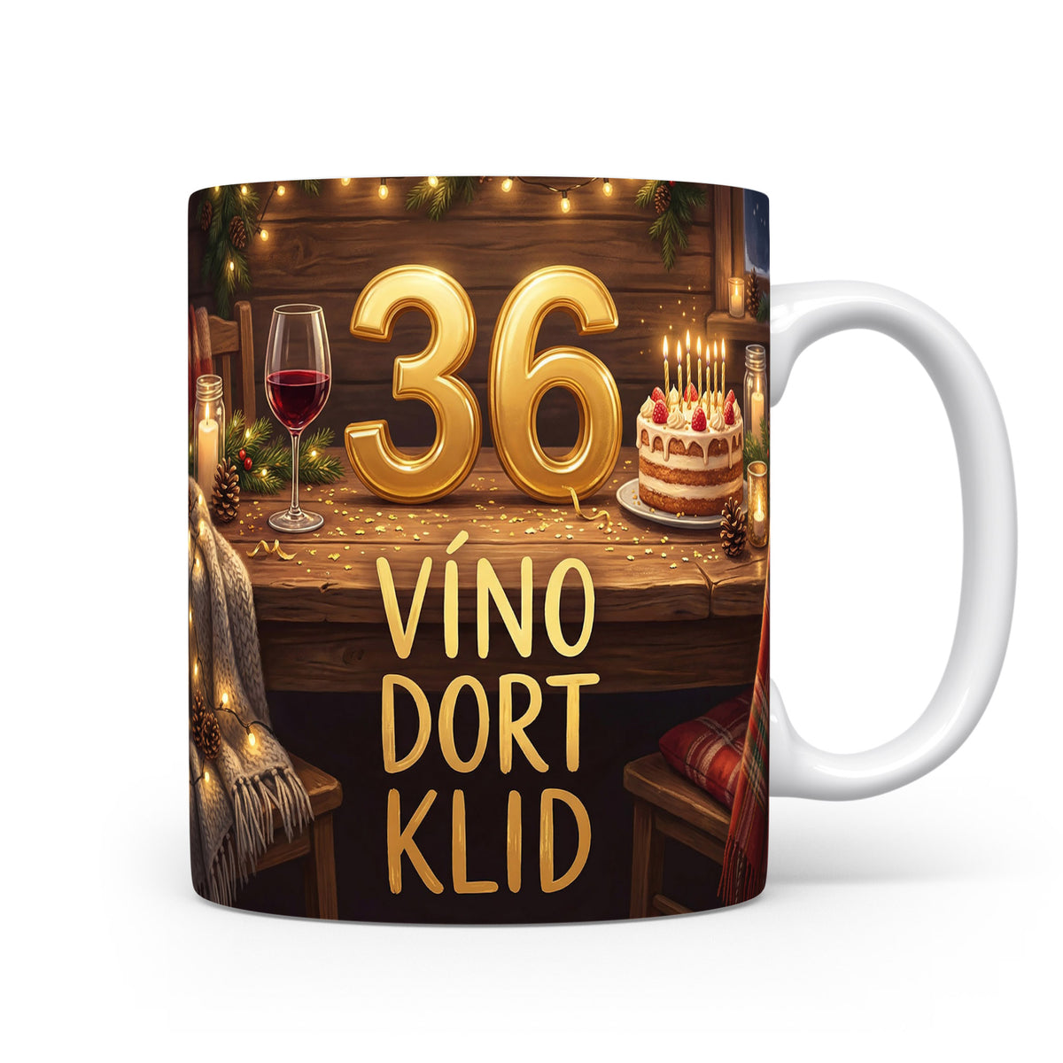 Narozeninový hrnek s číslem 36