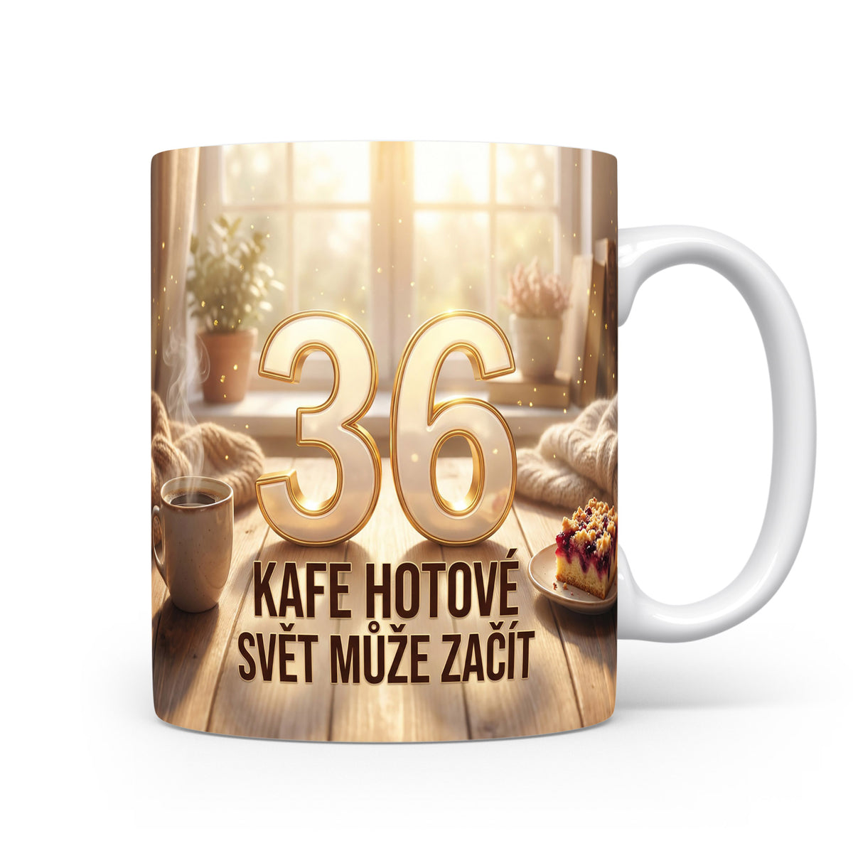 Narozeninový hrnek s číslem 36