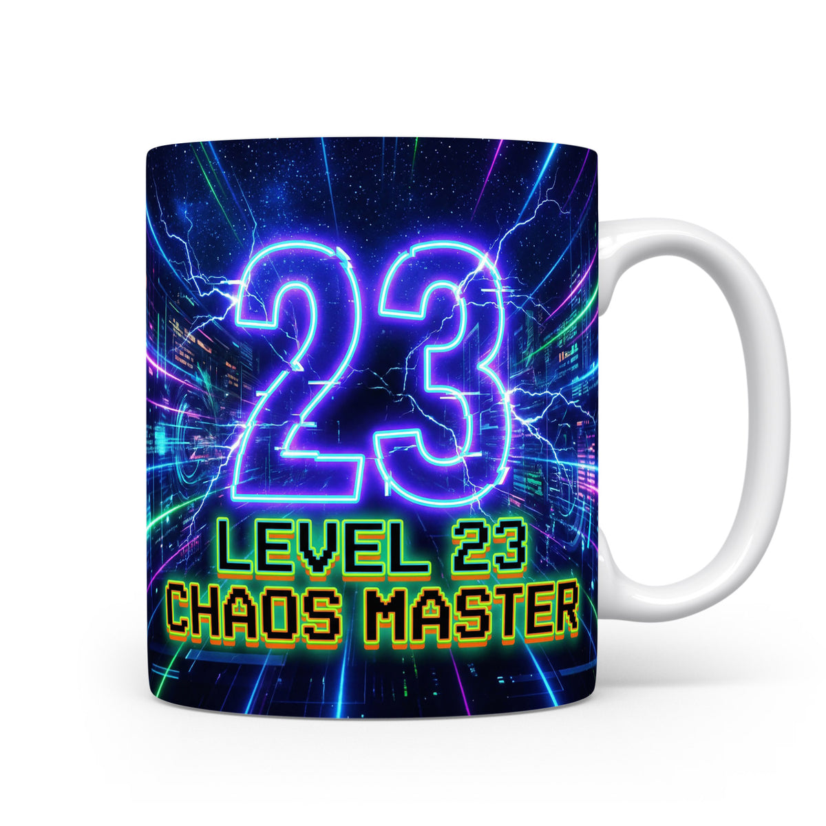 Narozeninový hrnek Level 23 Chaos Master