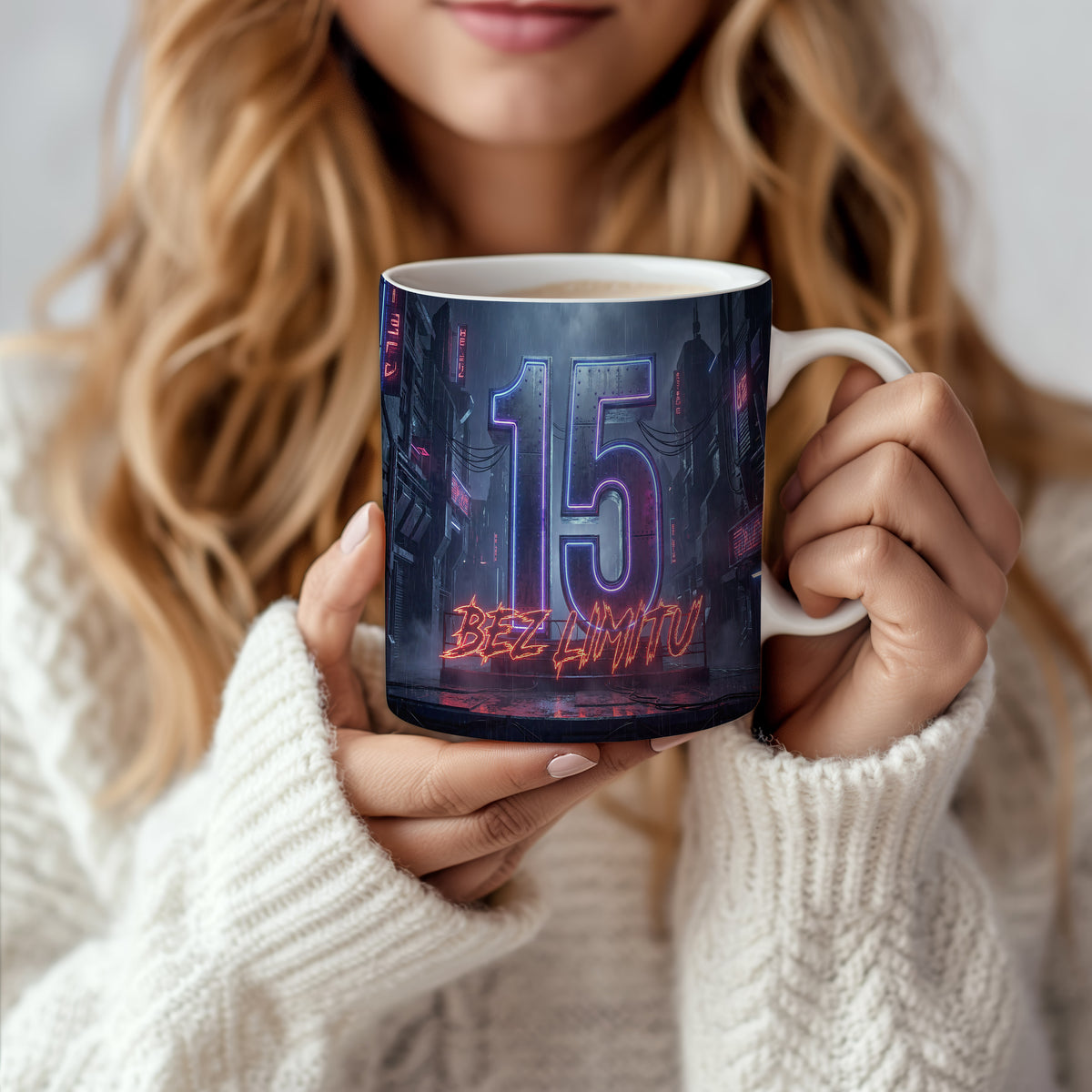 Narozeninový hrnek 15 let – BEZ LIMITU
