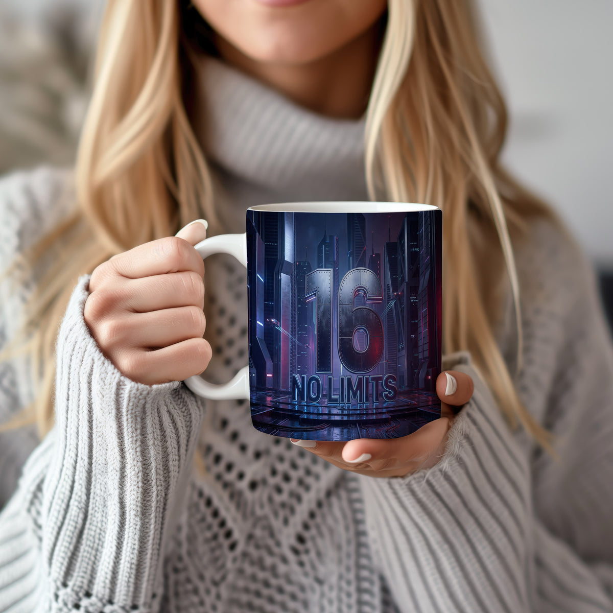 Narozeninový hrnek 16 let – NO LIMITS