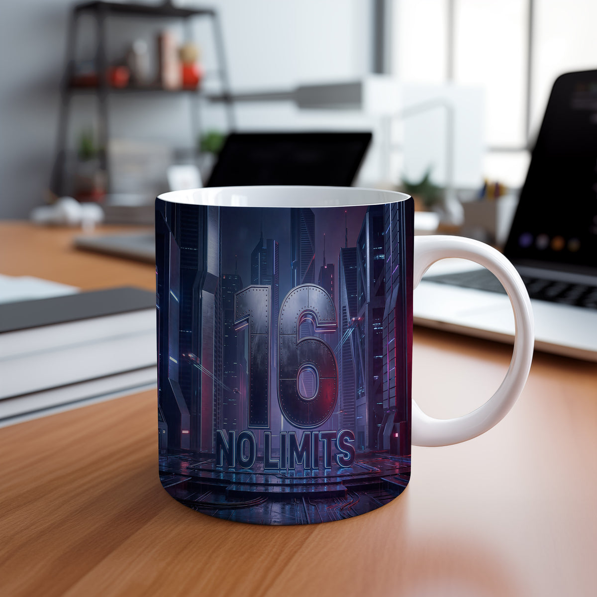 Narozeninový hrnek 16 let – NO LIMITS