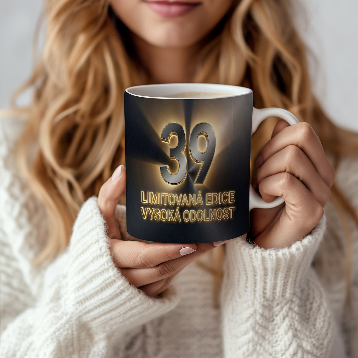 Narozeninový hrnek 39 let – LIMITOVANÁ EDICE VYSOKÁ ODOLNOST
