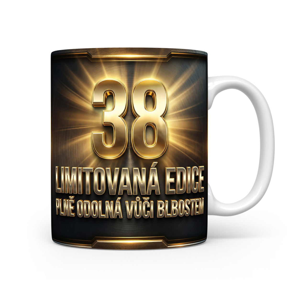 Narozeninový hrnek s číslem 38