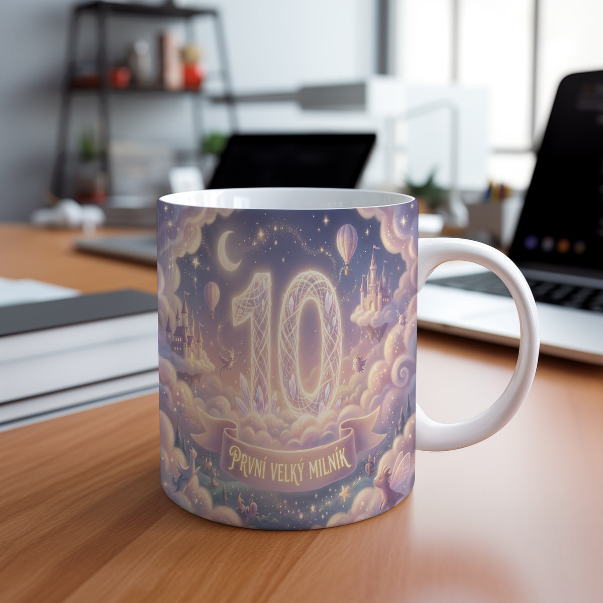 Narozeninový hrnek 10 let – PRVNÍ VELKÝ MILNÍK