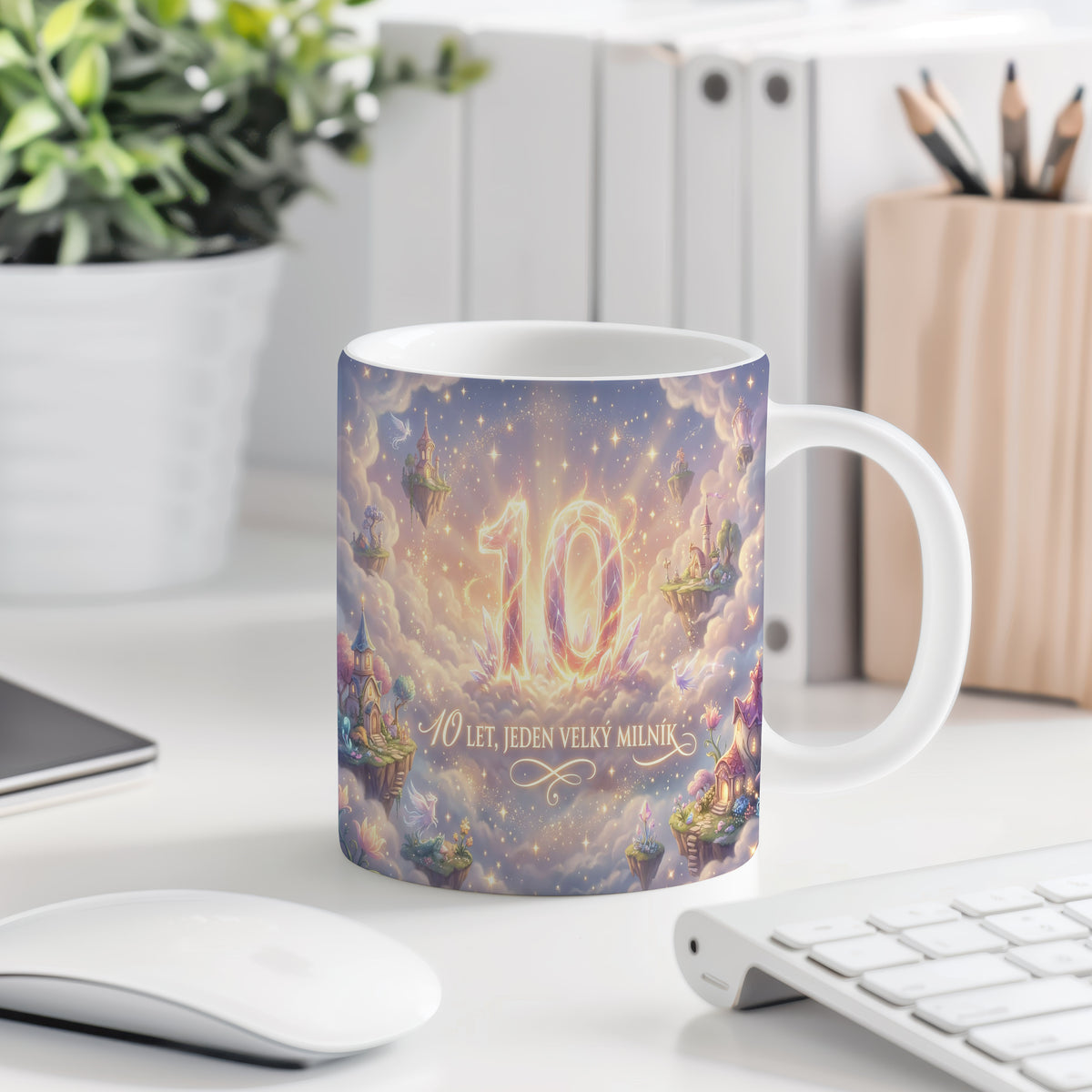 Narozeninový hrnek 10 let – 10 let, jeden velký milník