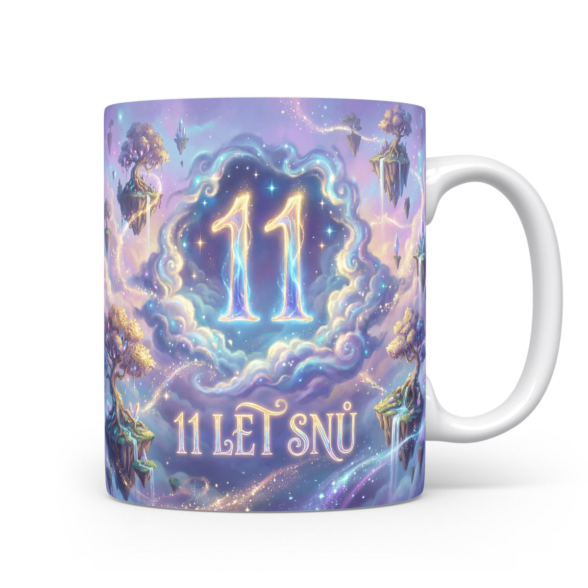 Hrnček s motivem 11 let snů