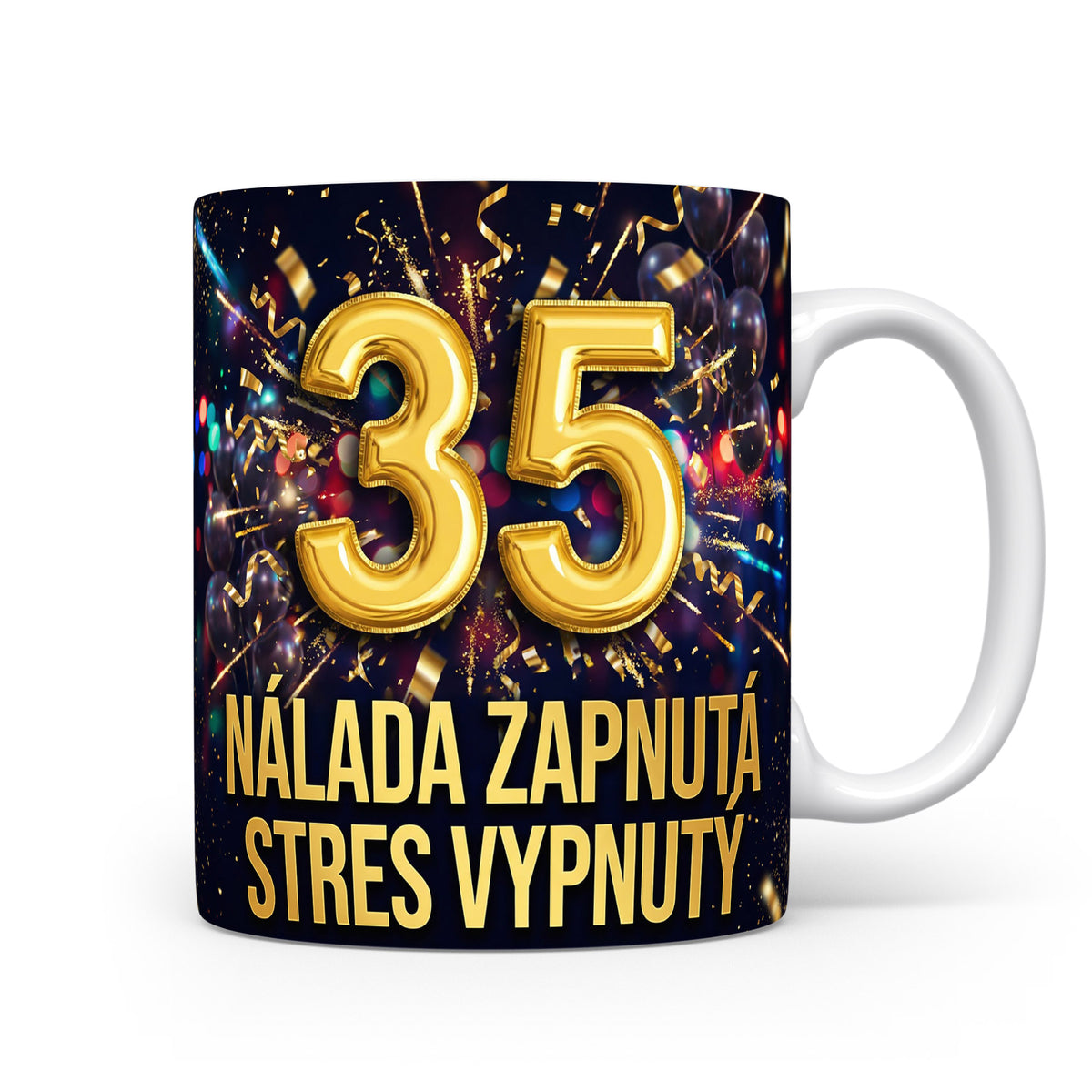 Narozeninový hrnek s číslem 35