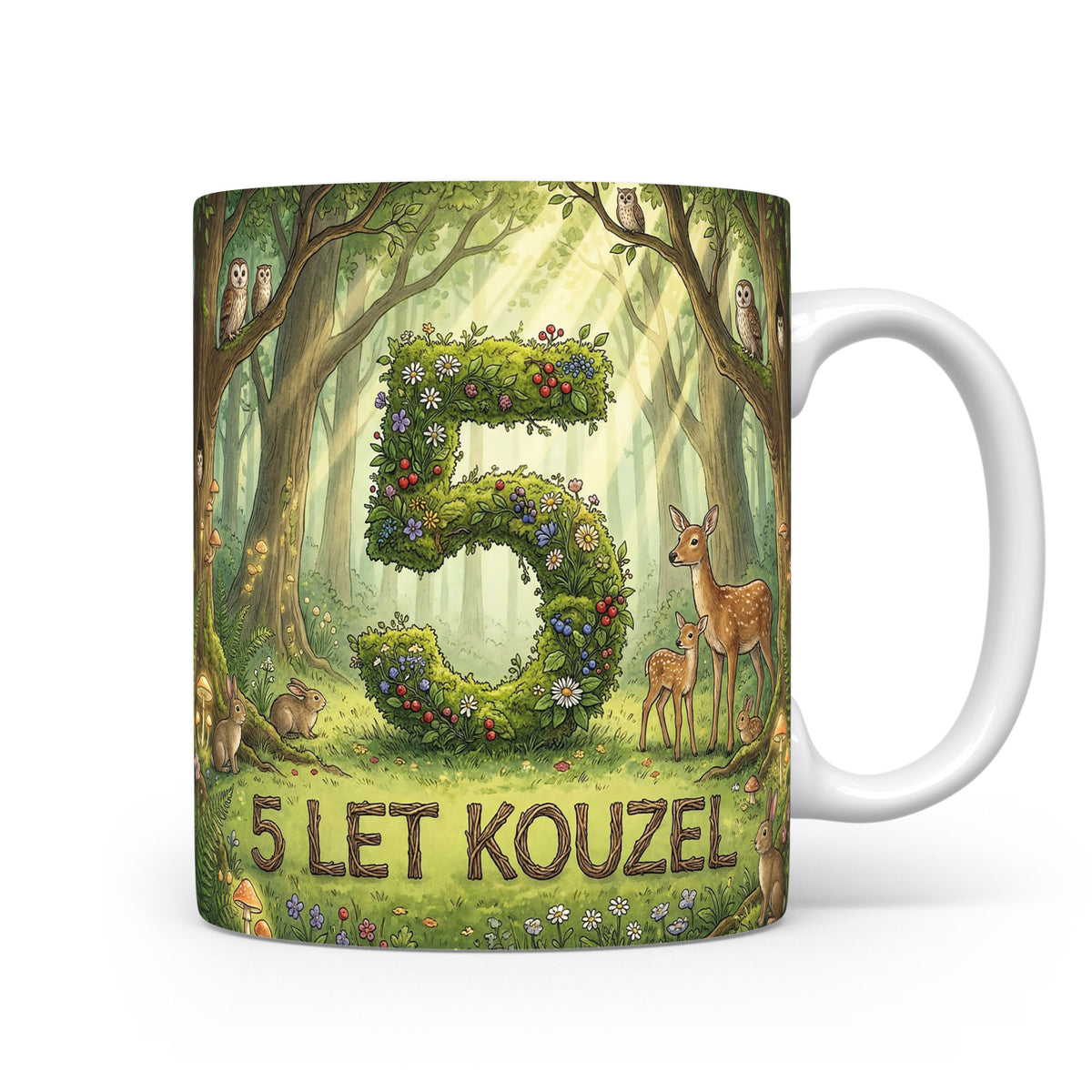 Hrnček s motivem 5 let kouzel