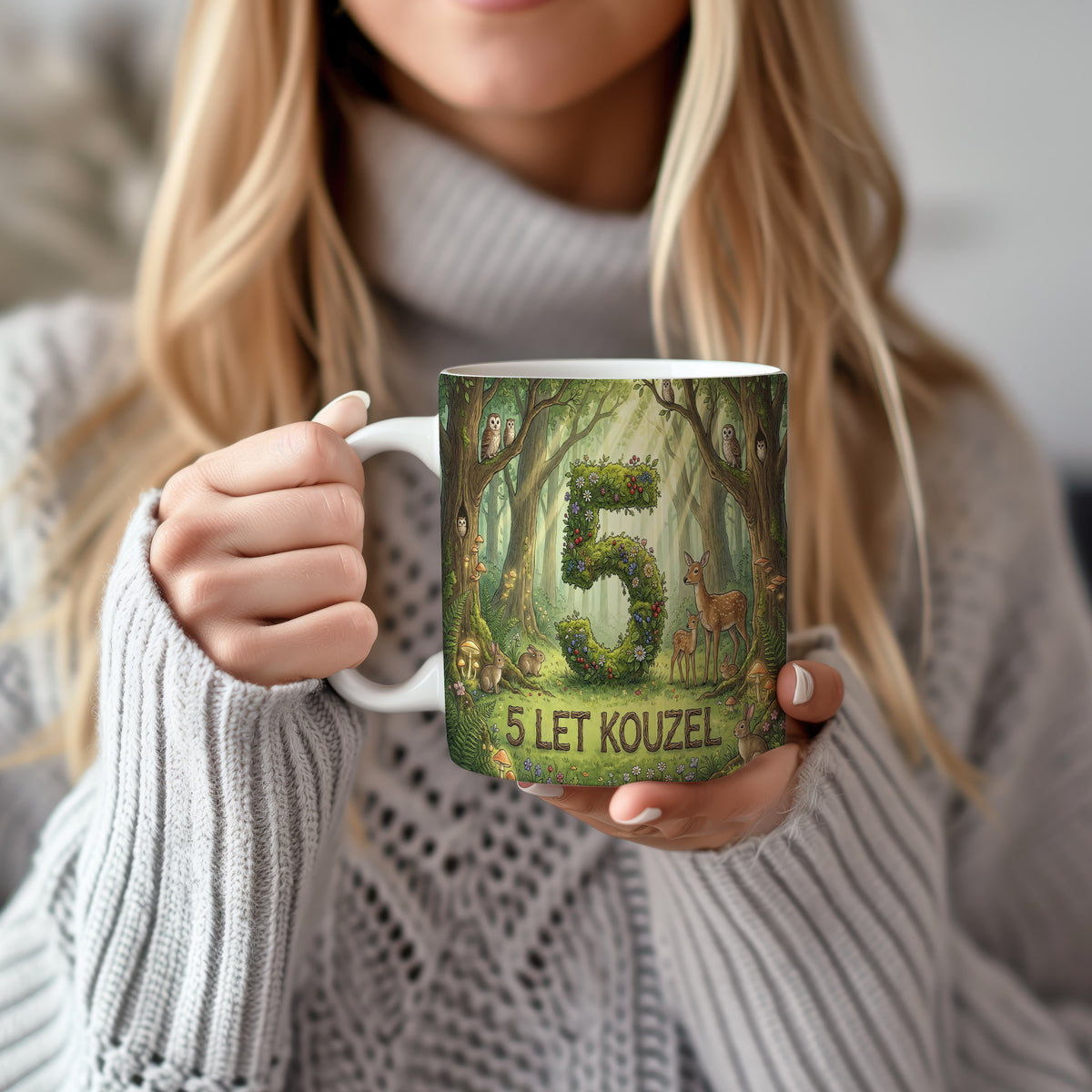 Narozeninový hrnek 5 let – 5 LET KOUZEL