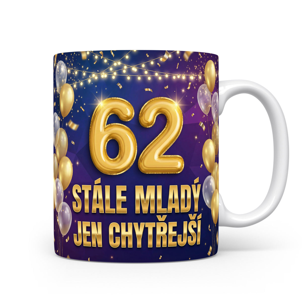 Narozeninový hrnek 62 let