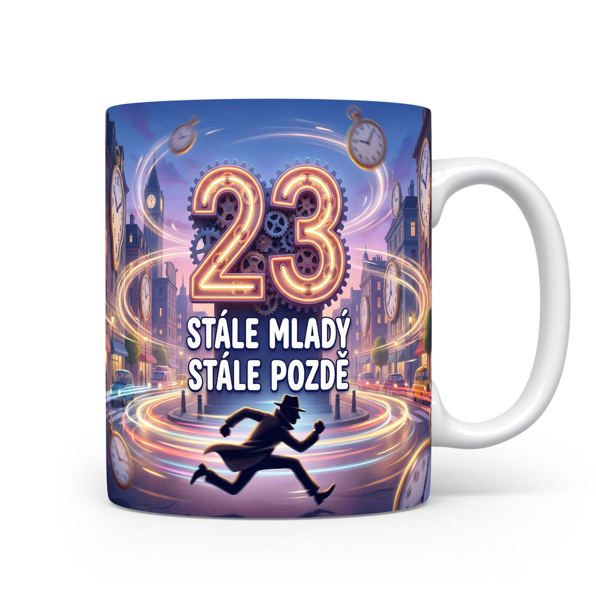 Narozeninový hrnek s číslem 23
