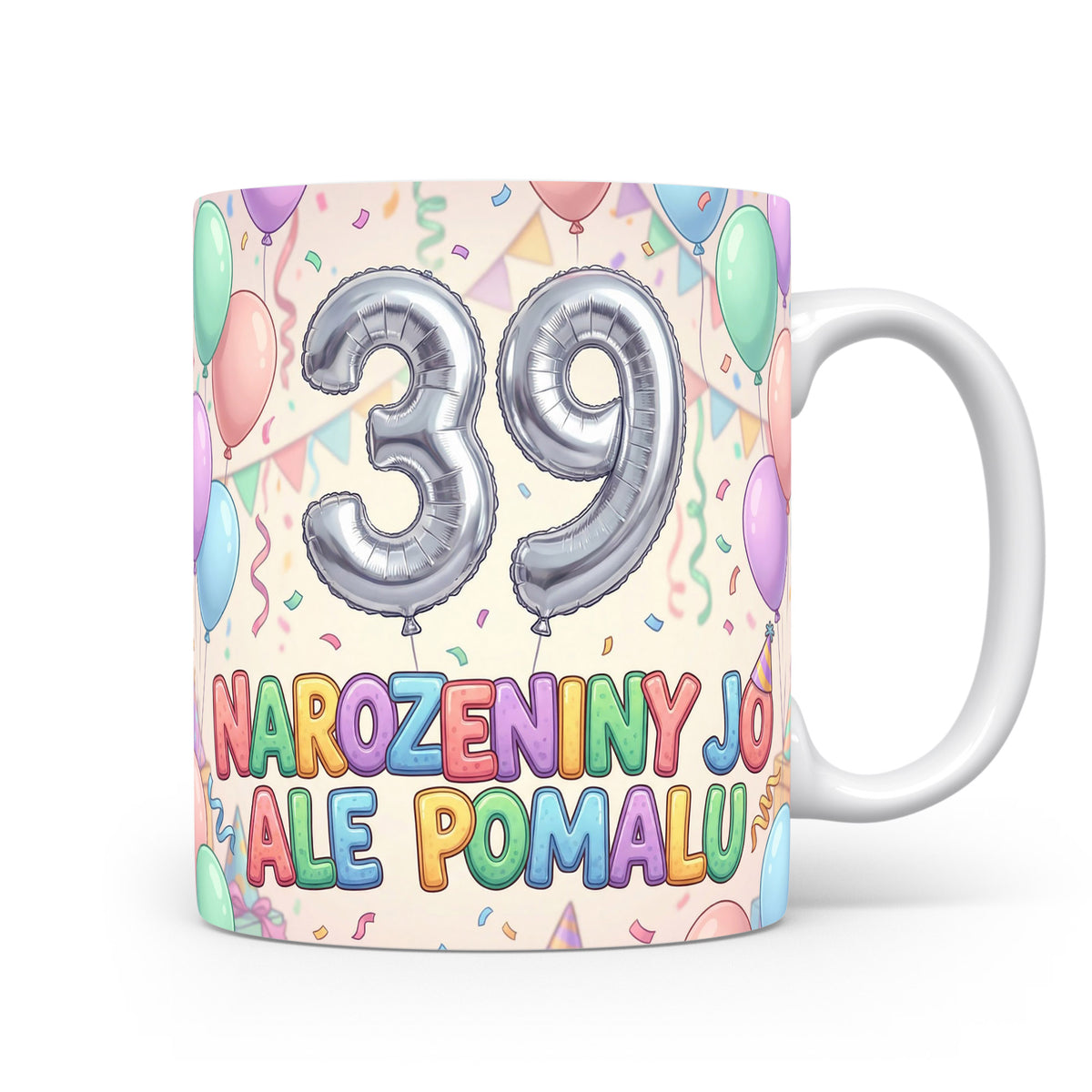Narozeninový hrnek s číslem 39