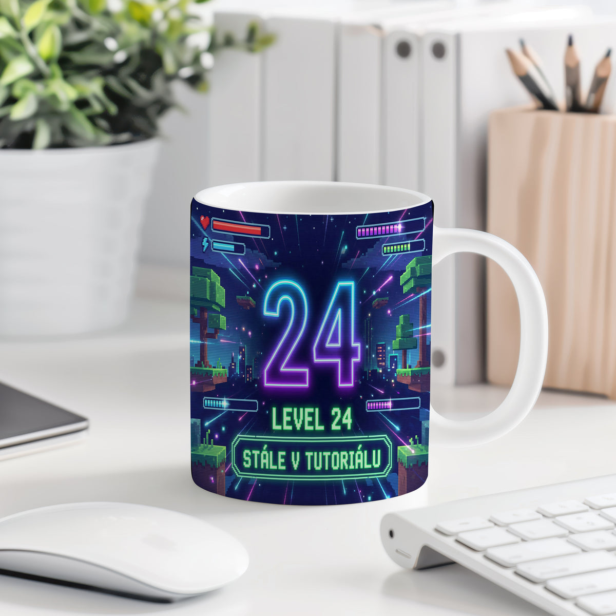 Narozeninový hrnek 24 let – STÁLE V TUTORIÁLU