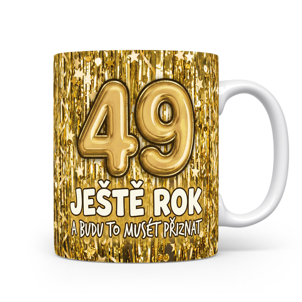 Narozeninový hrnek s číslem 49