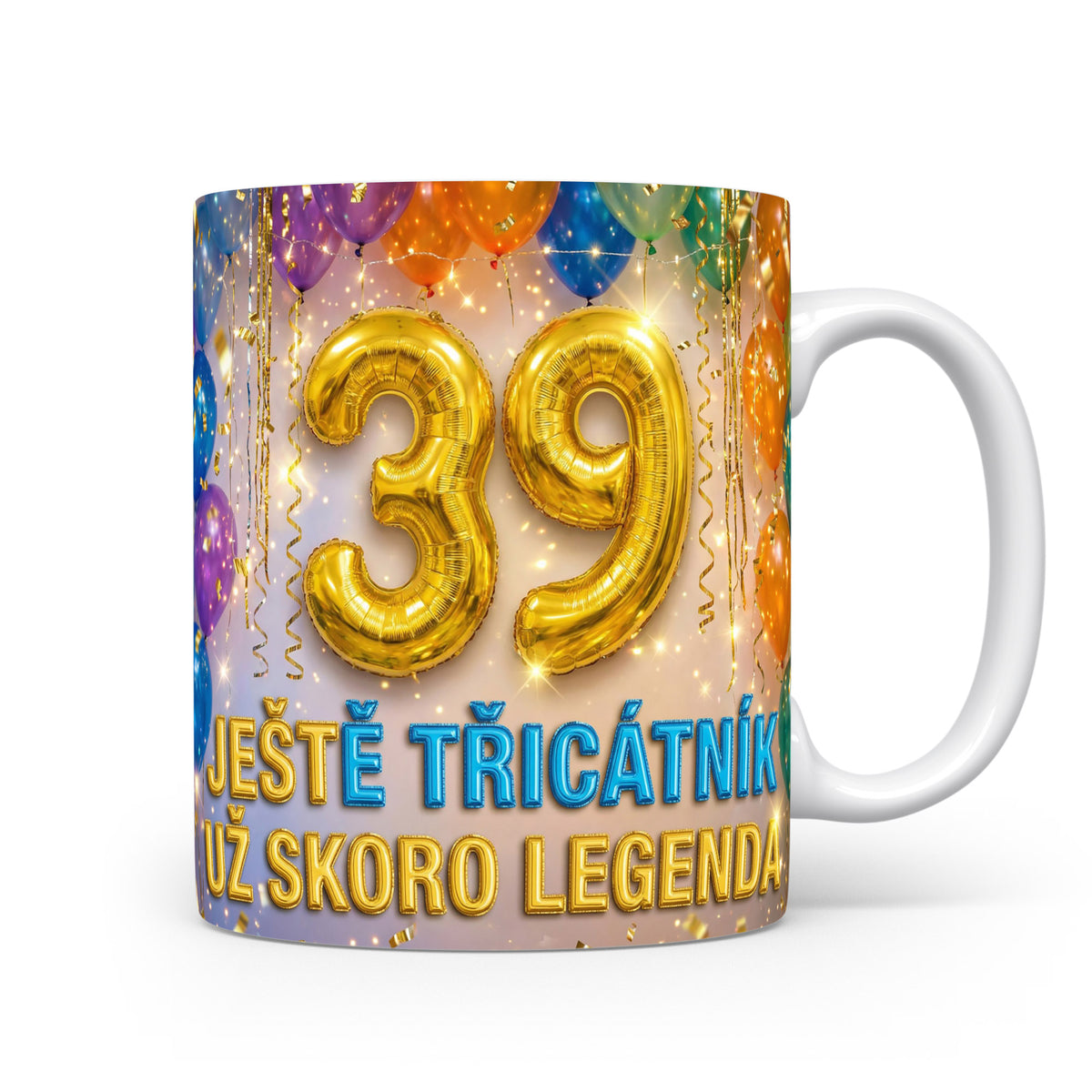 Narozeninový hrnek s číslem 39
