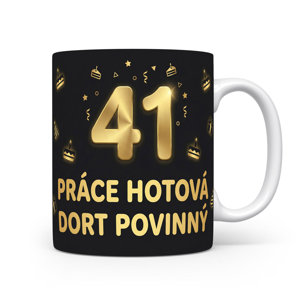 Narozeninový hrnek s číslem 41