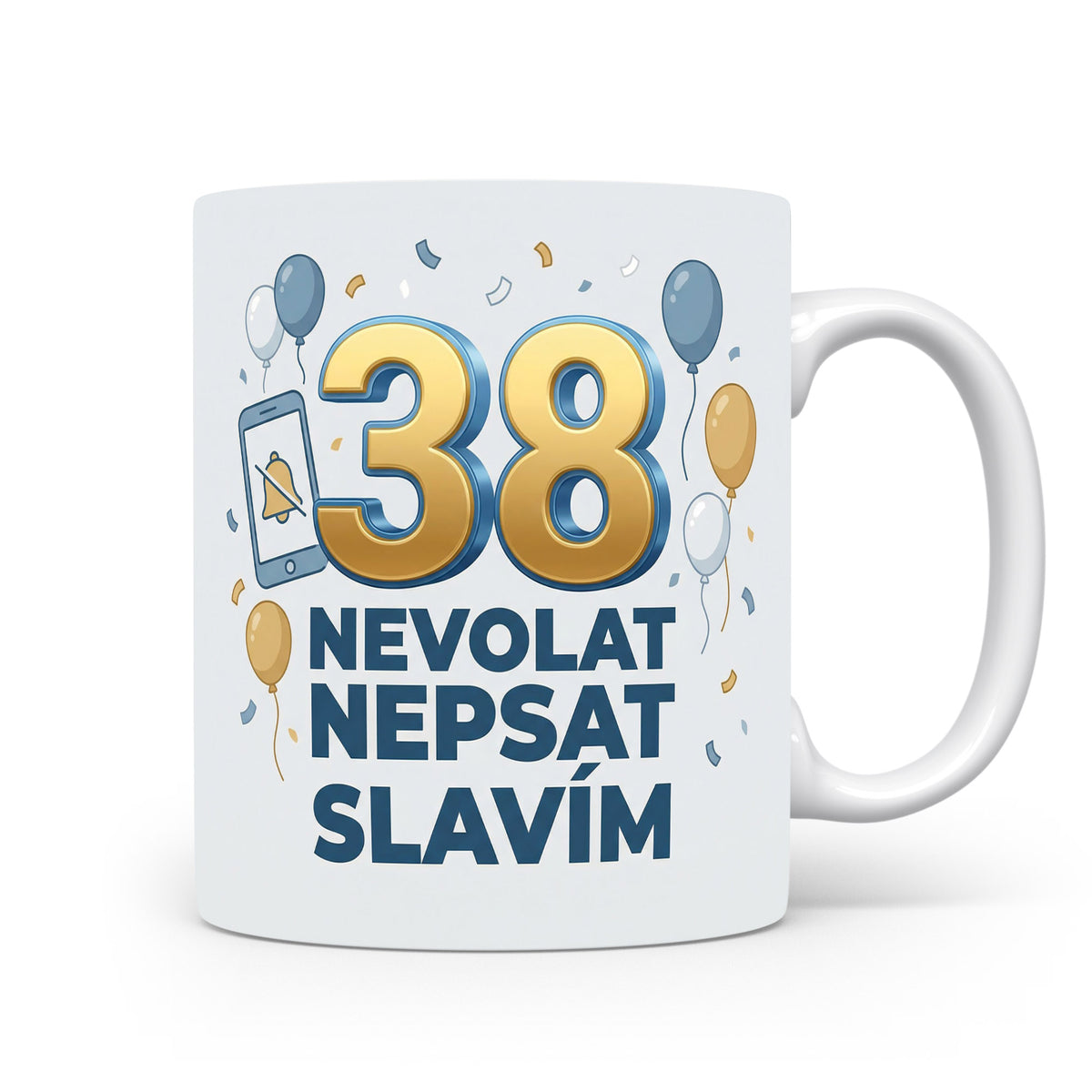 Narozeninový hrnek s číslem 38