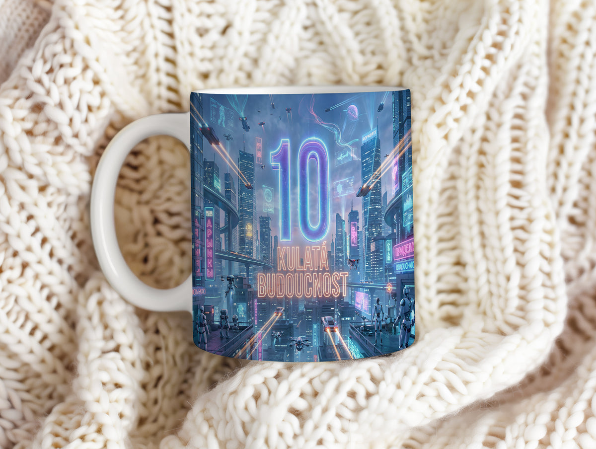 Narozeninový hrnek 10 let – KULATÁ BUDOUCNOST