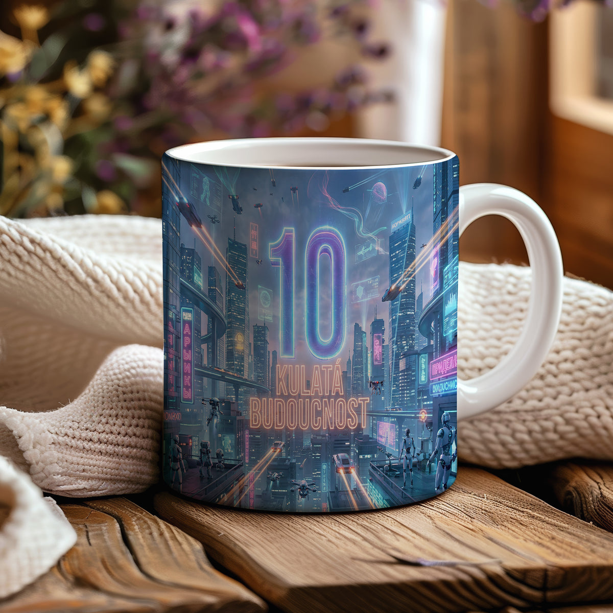 Narozeninový hrnek 10 let – KULATÁ BUDOUCNOST