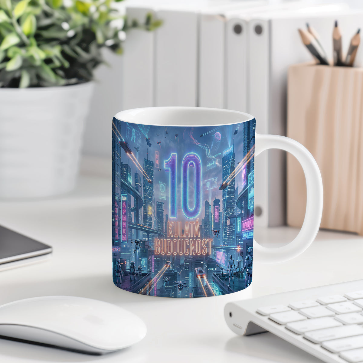 Narozeninový hrnek 10 let – KULATÁ BUDOUCNOST