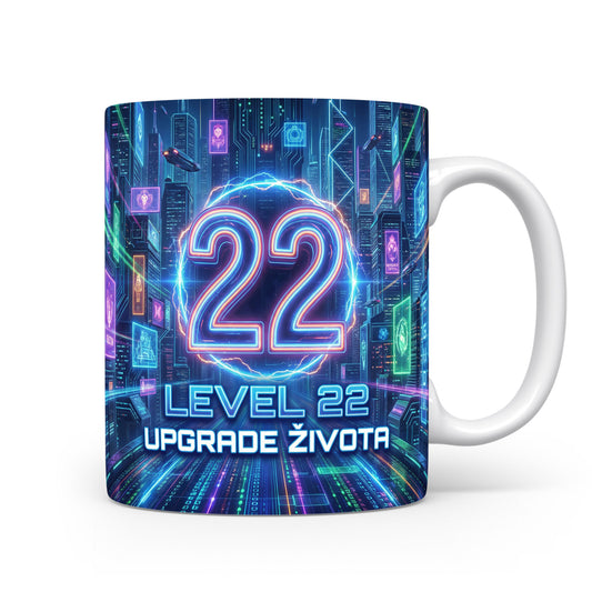 Hrnček s motivem Level 22