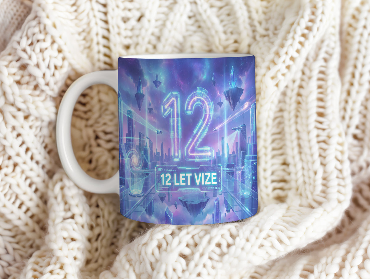 Narozeninový hrnek 12 let – 12 LET VIZE