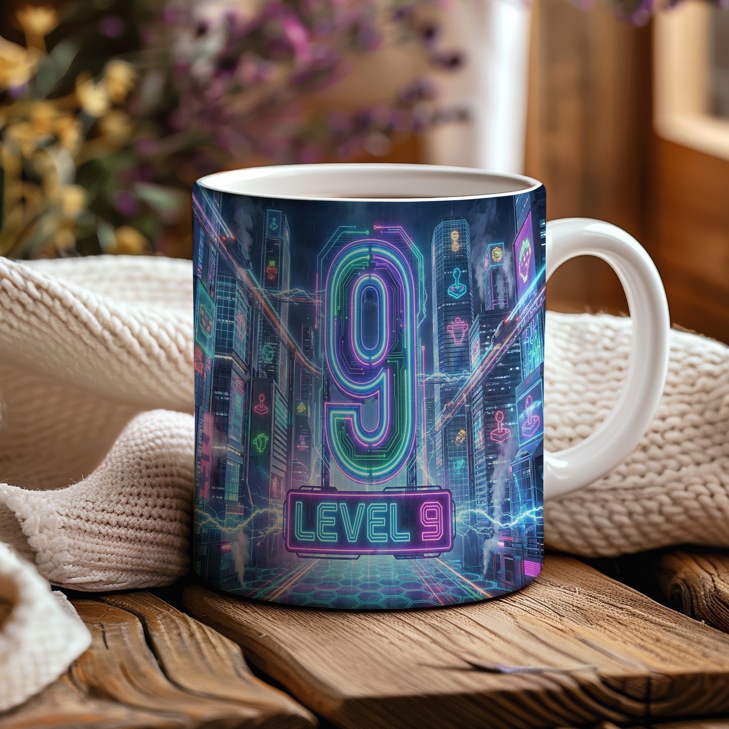 Narozeninový hrnek 9 let – LEVEL 9
