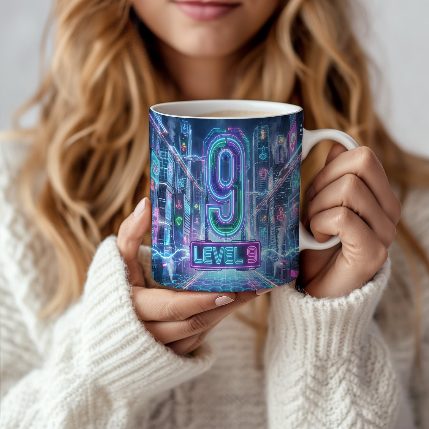 Narozeninový hrnek 9 let – LEVEL 9