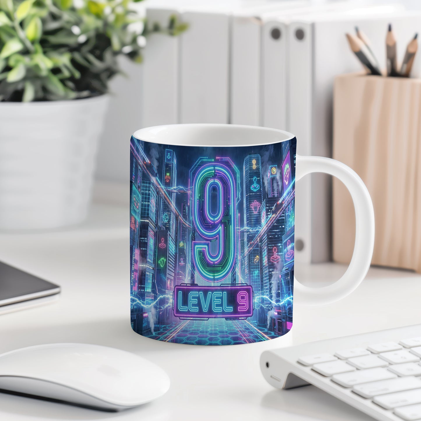 Narozeninový hrnek 9 let – LEVEL 9