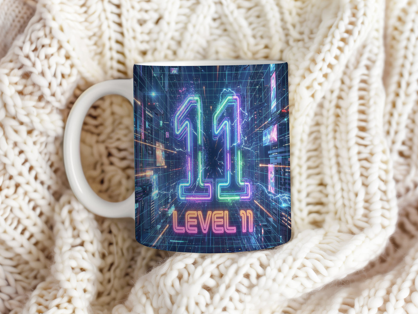 Narozeninový hrnek 11 let – LEVEL 11